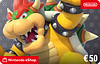 Digitaler Code für Nintendo eShop-Guthaben: €50