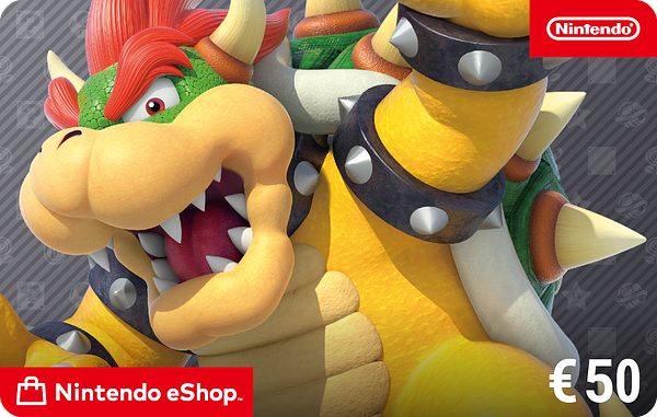 Digitaler Code für Nintendo eShop-Guthaben: €50