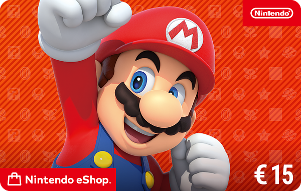 Digitaler Code für Nintendo eShop-Guthaben: €15