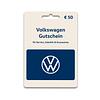 Volkswagen Gutschein EUR 50