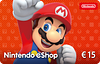 Digitaler Code für Nintendo eShop-Guthaben: €15